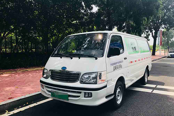 南京金龙开沃D10电动物流车，粤B牌租满3年送车！